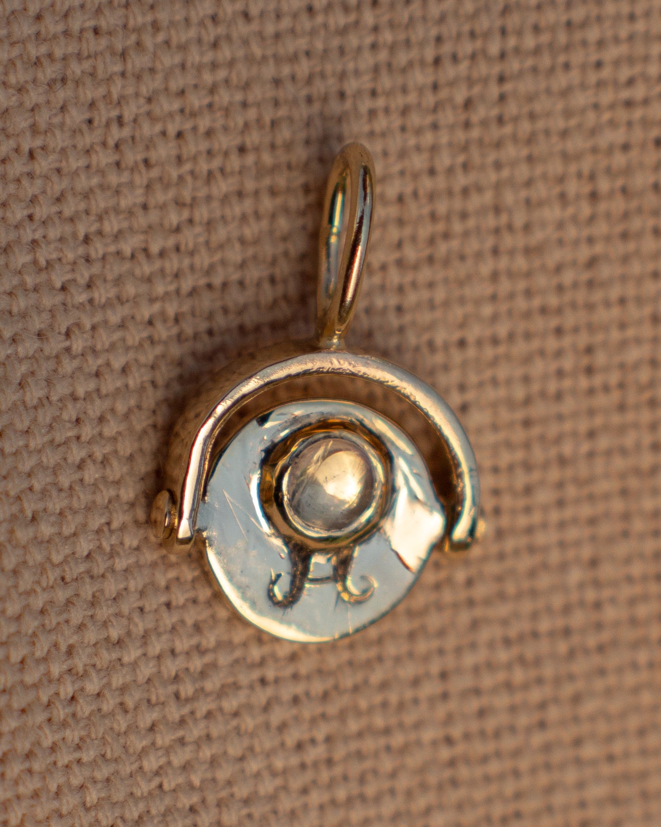 14K Crystal Ball Mini Spinner