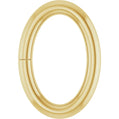 14K Oval Bail