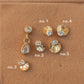 14K Lab Diamond Sunbeam Threadless End