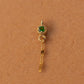 14K Tsavorite Garnet Teensy Dangle
