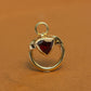 OOAK 14K Trillion Garnet Connector