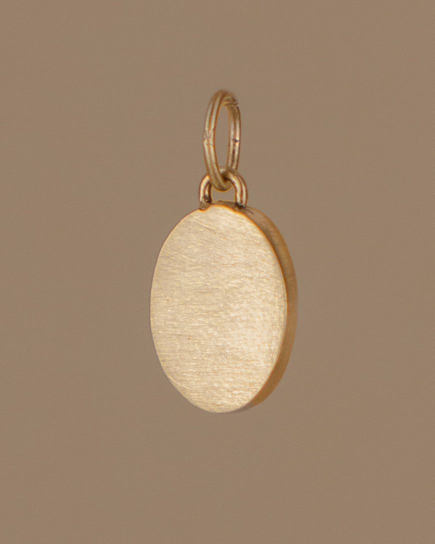 Oval Dendritic Agate Pendant
