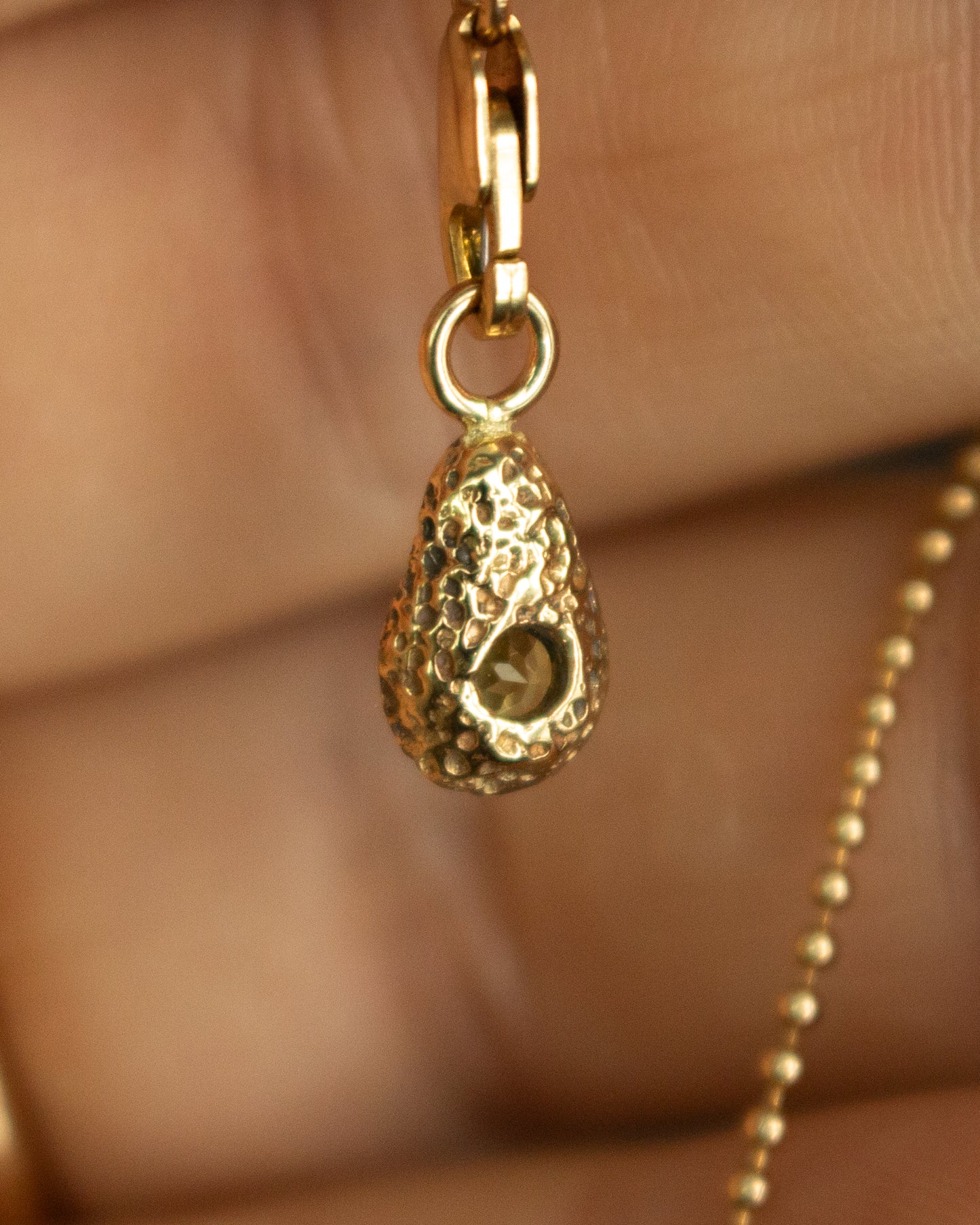14K Avocado Charm