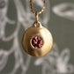 14K Skim Pendant - Choose Your Own Stone