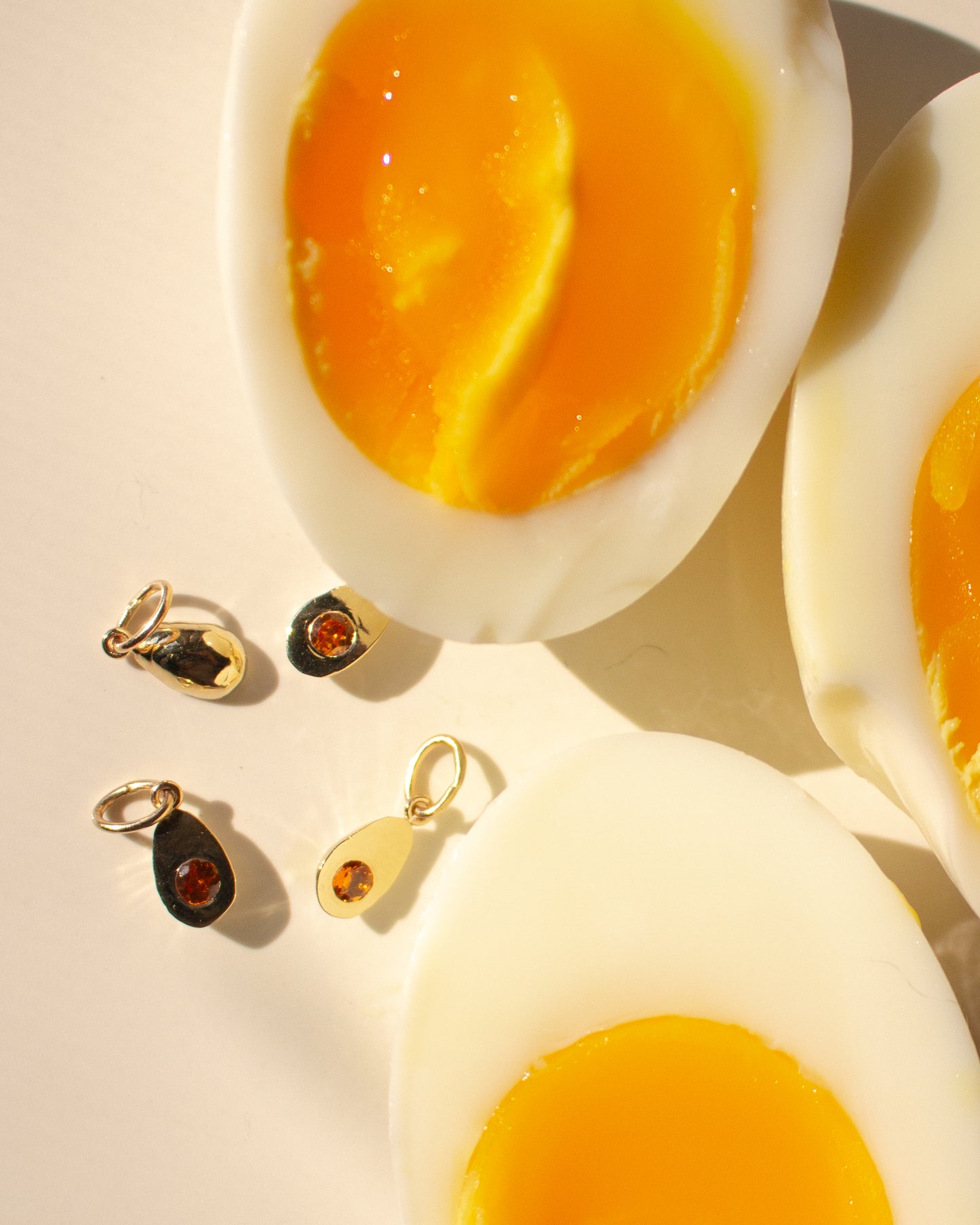 14K Egg Charm