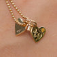 90's 14K Toy Heart Tag