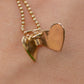 90's 14K Toy Heart Tag