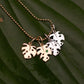 14K Monstera Charm