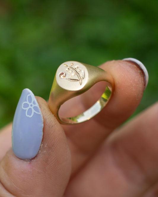 M.Grace Signature Signet