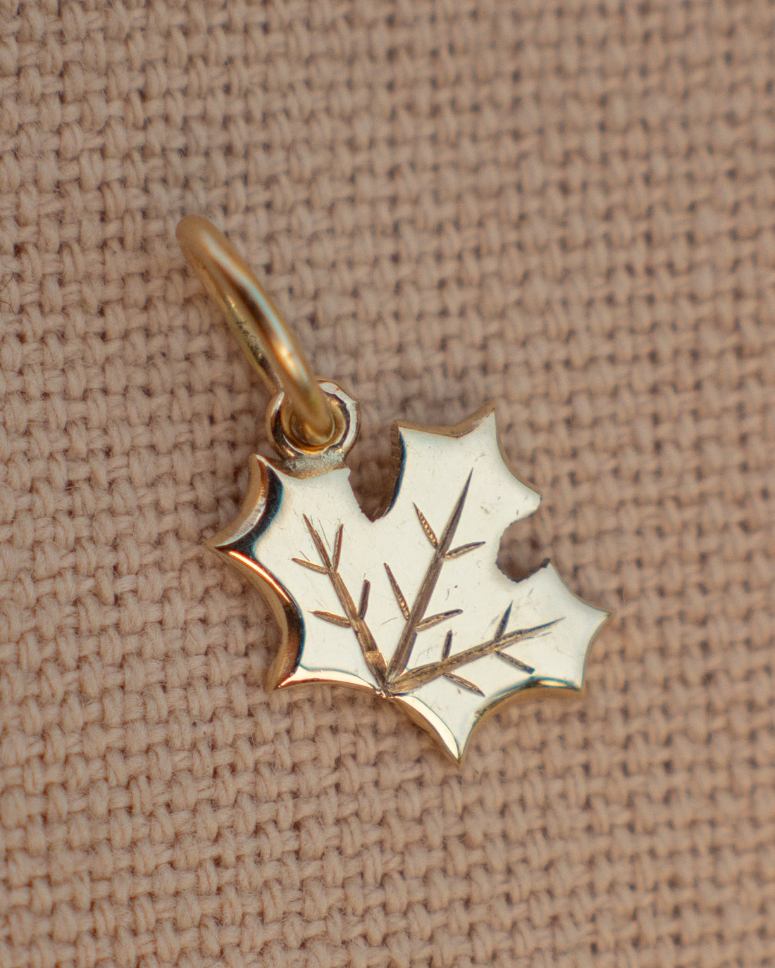 Maple Leaf Charm