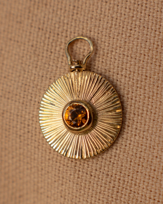 14K Autumn Sparkle Vertical Spinner
