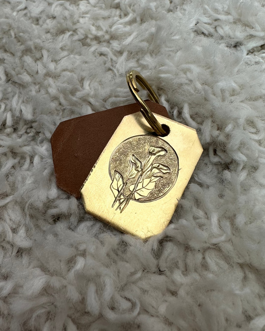 Calla Lily Bag Charm