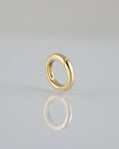 14K Circular Hinged Charm Holder