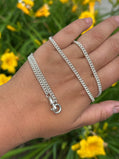 M.Grace Sterling Silver Signature Charm Chain