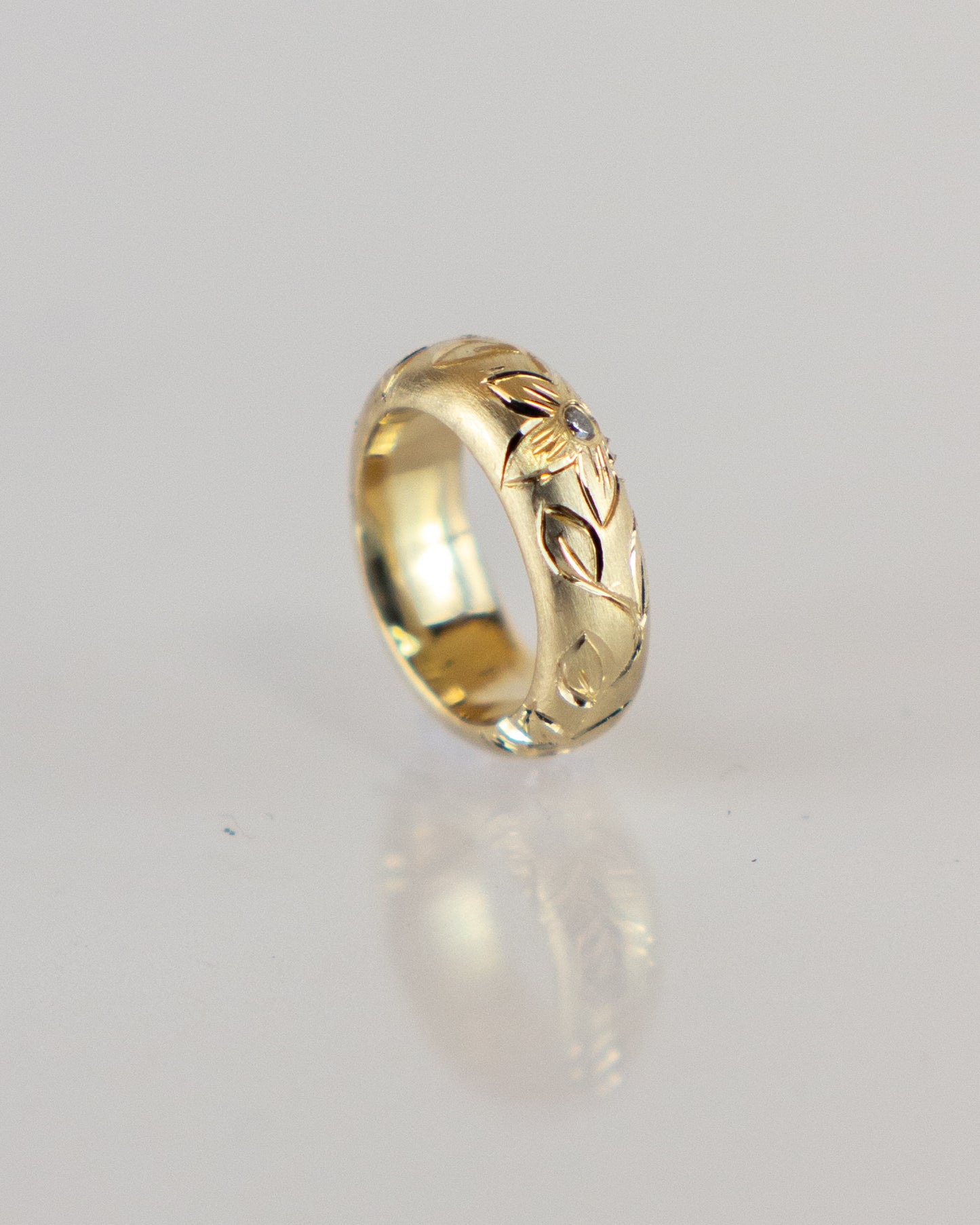 Hand Engraved Spacer Bead