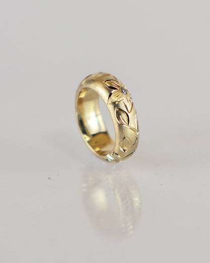 Hand Engraved Spacer Bead