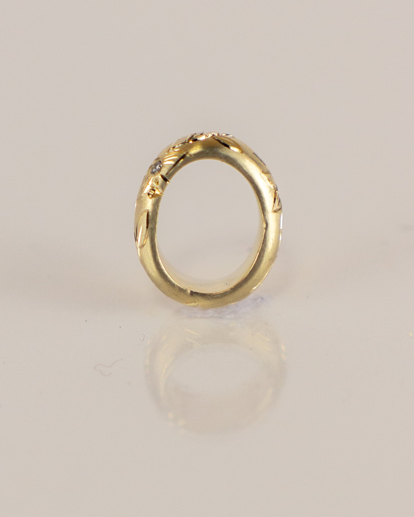 Hand Engraved Spacer Bead
