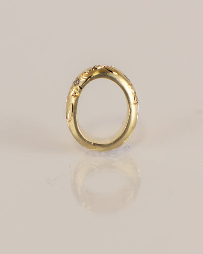 Hand Engraved Spacer Bead