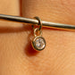 14K Rounded Oval Bangle